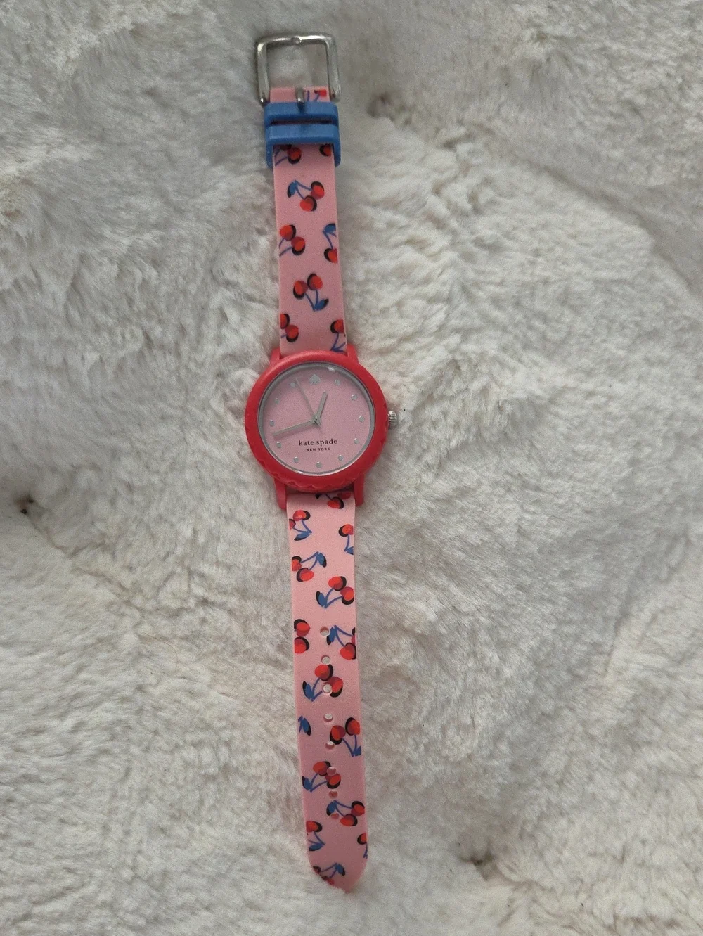 Kate Spade Silicone Watch With Cherries
